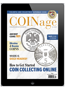 Get 1 Year digital subscription of COINage for just $7.99